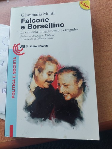 Libro falcone borsellino - falcone, e