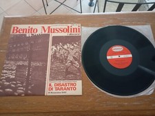 BENITO MUSSOLINI RARO LP y