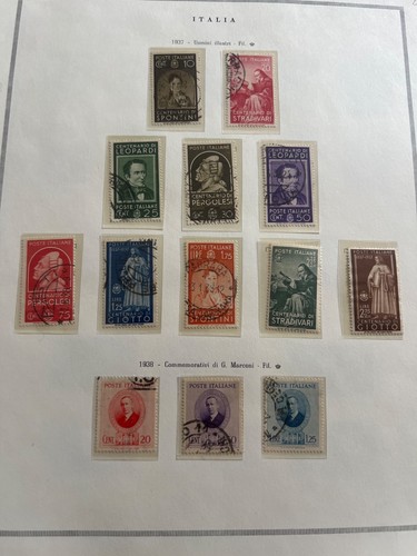 Regno lotto di - -, francobolli