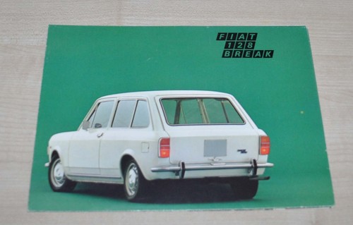 Fiat 128 break brochure - fiat,