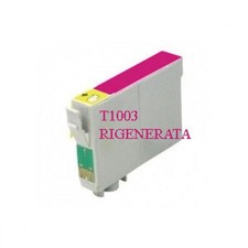 Cartuccia Epson T1003 Magenta Ricaricata dall'Originale per Stylus Office B1100