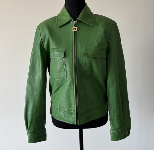 Giacca pelle vintage john - pelle,