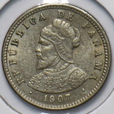 Panama 1907 1/2 Centesimo