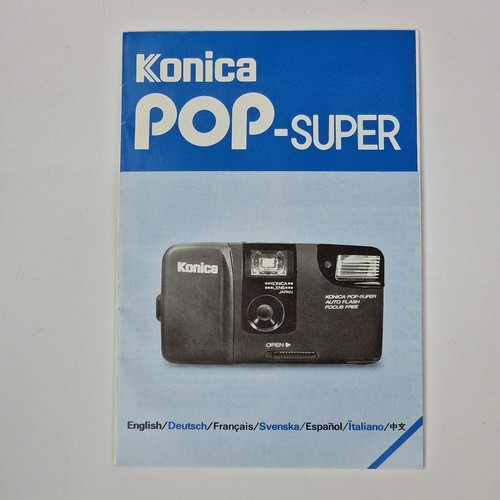 Konica pop super camera - konica,