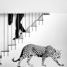 Vinile Muro Adesivo Leopardo