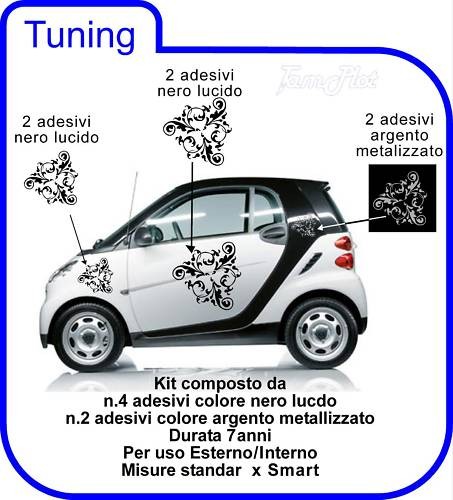 Adesivi per smart tuning - adesivi,