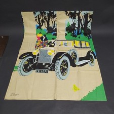 Drappo delle vetture Fiat, stampa di un manifesto pubblicitario del 1922