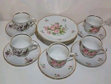 Set Tazze Trittico Porcellana