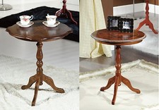 TAVOLINO IN LEGNO NOCE, RADICA, DAMA, INTARSIATO, VARI MODELLI