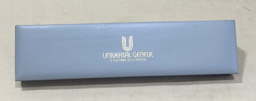 Universal geneve 1970 box - geneve, 1970's