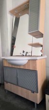 Mobile Bagno Monoblocco con Lavabo Integrato