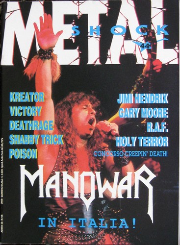 Metal shock 1989 manowar - metal,