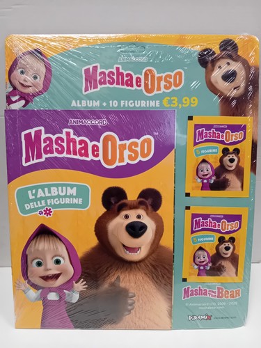 Album figurine masha orso - masha, e