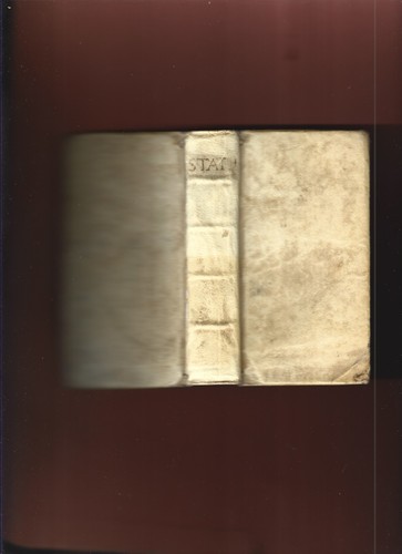 Libro antico papinii statii - libro, antico+p.papinii