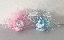 Mini bavaglini all'uncinetto