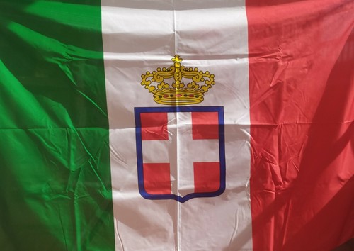 Flag bandiera con scudo - flag, e