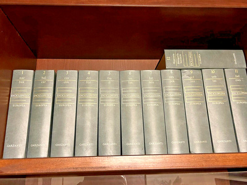 Enciclopedia europea garzanti - enciclopedia,