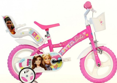 Dino bike bici barbie rosa - bici, 12