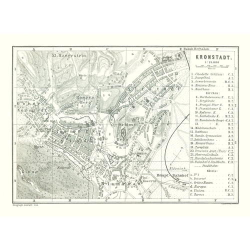 Mappa storica brasov - -,
