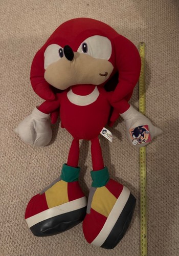Peluche sonic knuckles jumbo - peluche, x