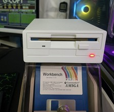 Unità floppy floppy AMIGA 500/600/1200/2000 Greaseweazle ALPS 3,5 bianco PC