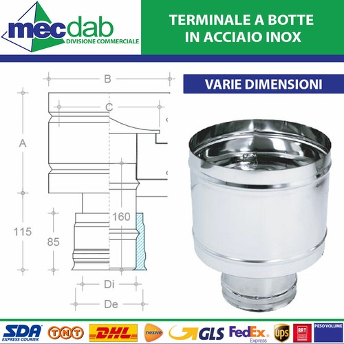 Terminale botte cappello - terminale,