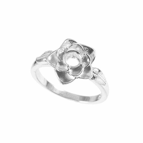 Silver rotondo fiore semi - silver, mm