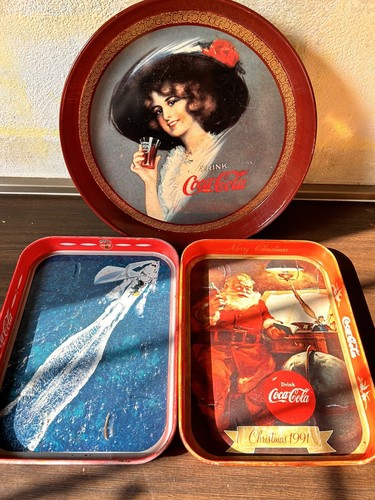 Tris vassoi coca cola - coca,