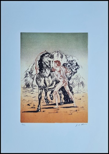 Giorgio chirico archer with - de,