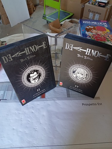 Death note black - black, manga