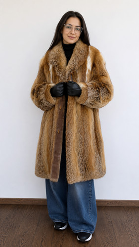 Cappotto pelliccia volpe - in,
