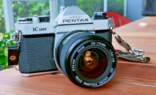 Pentax k1000 fotocamera reflex - pentax,