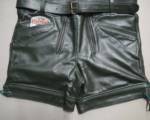 Pantalone corto pelle liscia - pantalone,