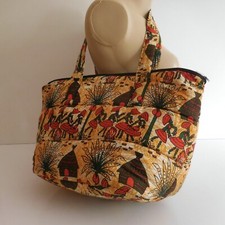 Borsa Portatutto Cotone Stoffa