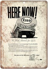 Insegna Esso Golden Automobile