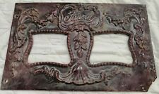 Antica stufa francese in ghisa