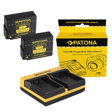 2x Batteria Patona +