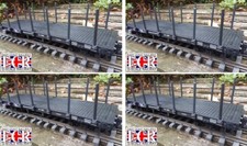 4 YES FOUR G SCALE FLATBED