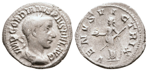 Gordian iii denarius - gordian,