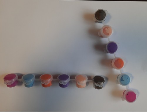 Confezione acquarelli - confezione, 6