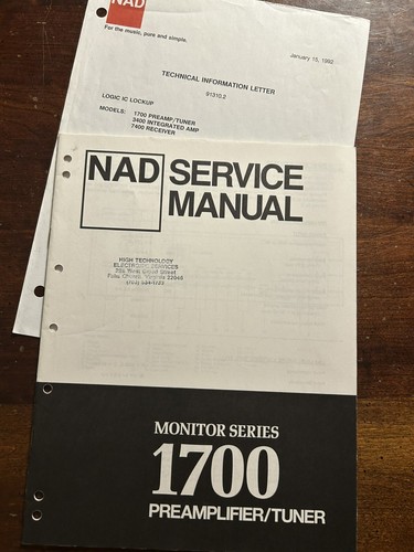 Nad 1700 preamplificatore - 1700,