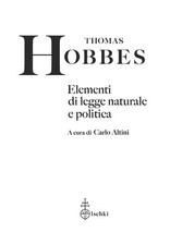Libri Thomas Hobbes - Elementi