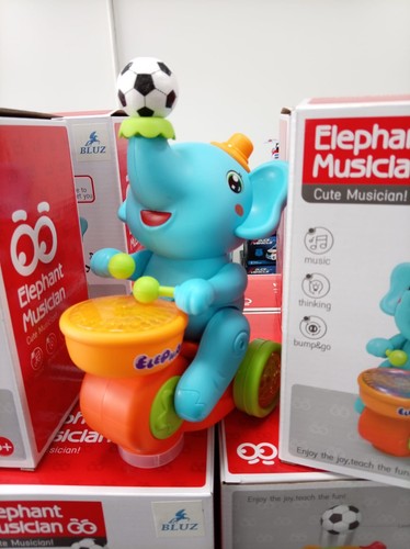 Elefante giocattolo musicale - elefante,