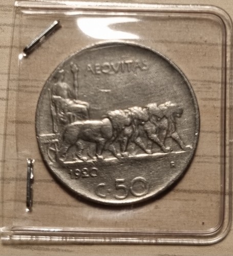 Centesimi leoni 1920 - 50,