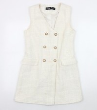 Abito donna Zara avorio tweed