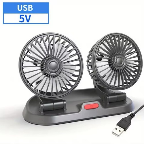 Ventilatore auto usb doppia - ventilatore, 5v