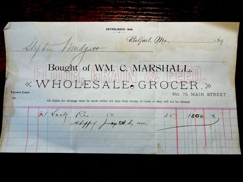 1890s belfast maine wm c - 🍚,