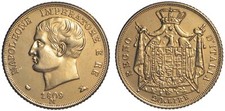 LOMBARDIA - NAPOLEONE RE D'ITALIA 20 LIRE MARENGO 1809 MILANO ORO - COPIA