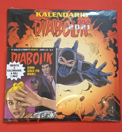 Diabolik kalendario 2021 - diabolik,