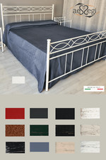 Letto matrimoniale in ferro battuto Rosa Anna